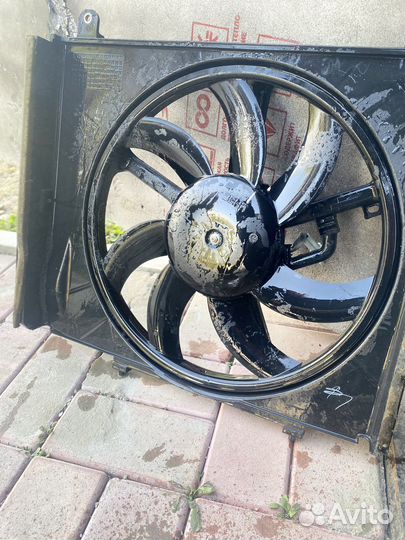 Диффузор радиатора