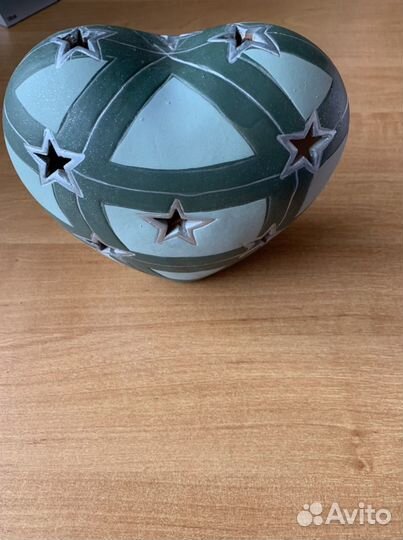Подсвечник керамика сердце 3D из Германии
