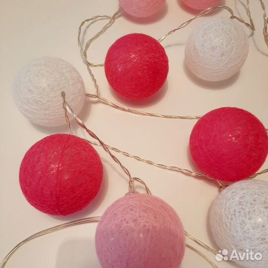 Новая гирлянда Тайские фонарики 20 шаров usb