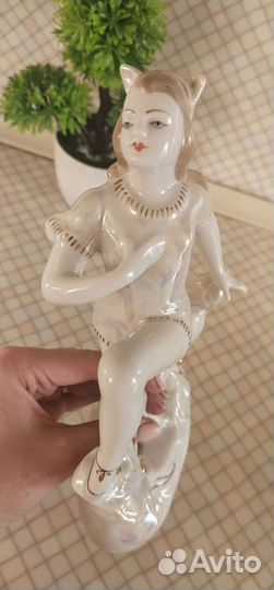 Балерина кошка фарфор СССР
