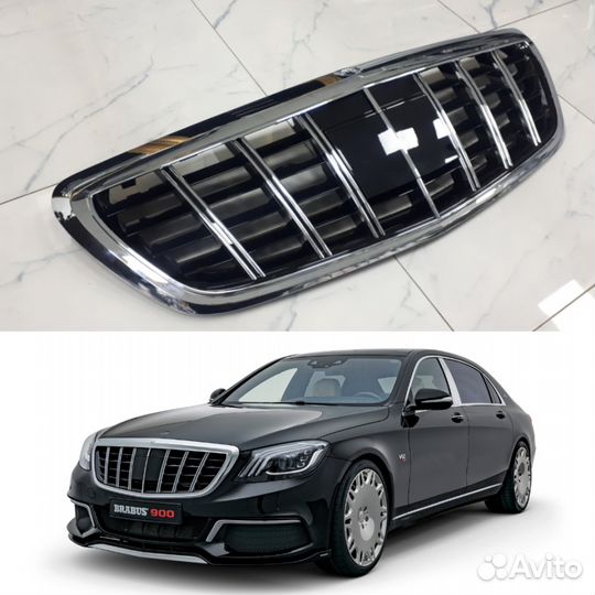 Решётка радиатора Brabus Mercedes S-Class W222