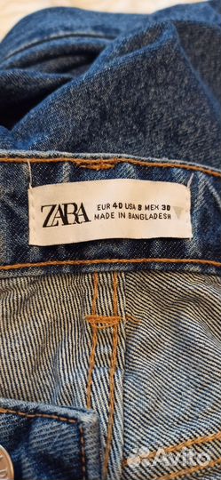 Джинсы zara 48 размер женские