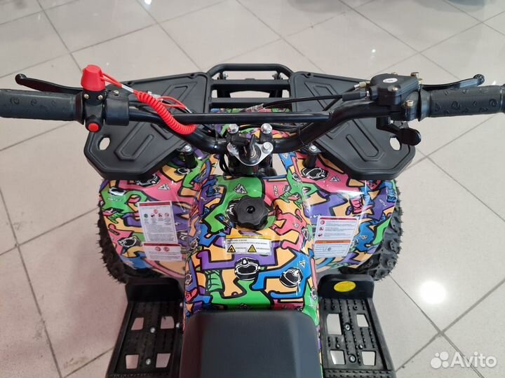 Детский квадроцикл Motax Grizlik X16 (ES, BW)