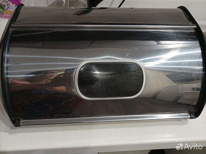 Хлебница из нержавейки