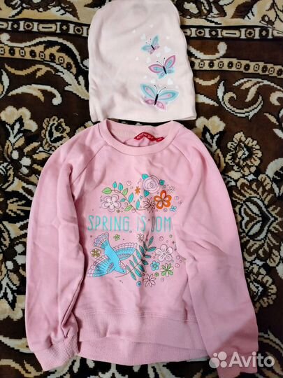 Вещи пакетом на девочку 4-6лет