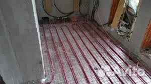 Установка монтаж теплого пола