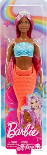 Barbie Mermaid Русалочка Барби с розовыми волосами