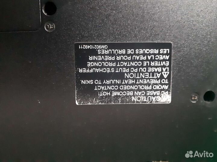 Ноутбук toshiba
