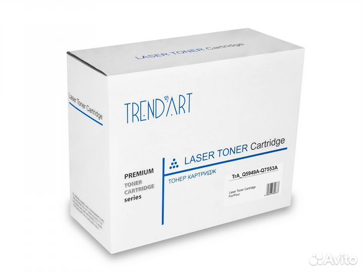 Оптом - картридж Q7553A TrendArt для HP