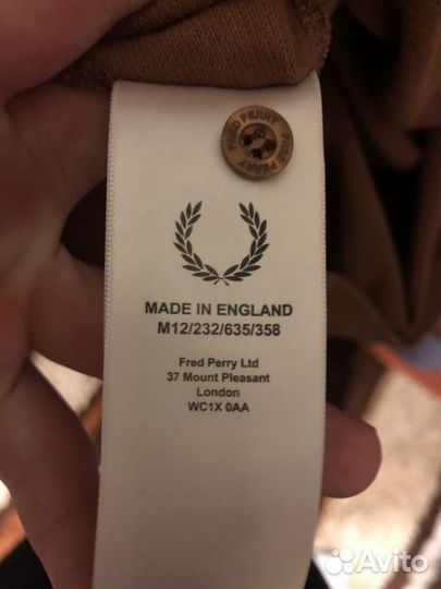 Поло fred perry