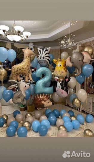 Воздушные шары с гелием