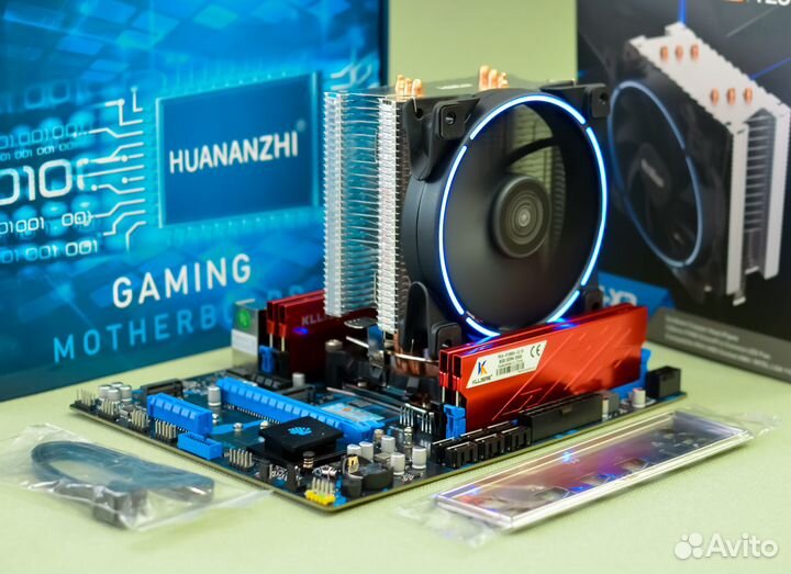 Комплект 28 потоков (E5-2680V4 +Huananzhi X99-QD4)