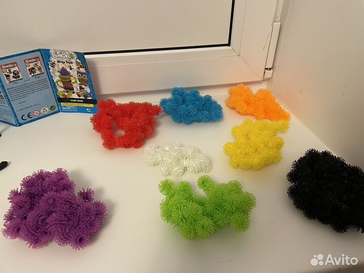 Конструктор игрушки липучки Банчемс (Bunchems)