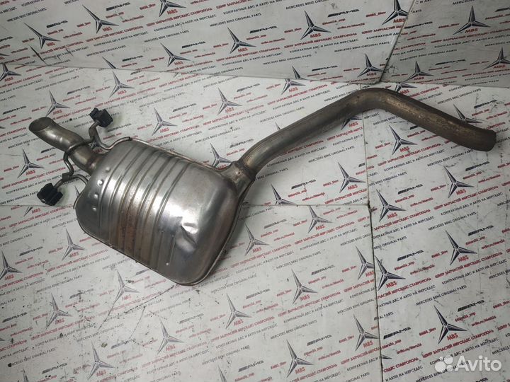 Глушитель w212 Mercedes diesel