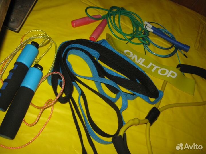 Скакалки+резинки