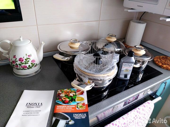 Посуда для приготовления. Кастрюли, сковорода