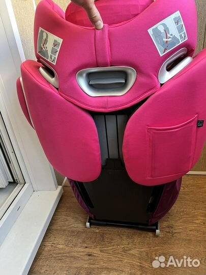 Детское автокресло cybex solution q3-fix 15-36кг