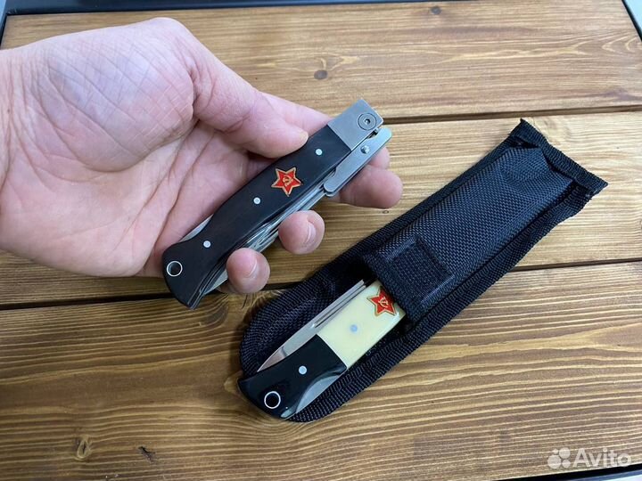 Нож финка нквд складная