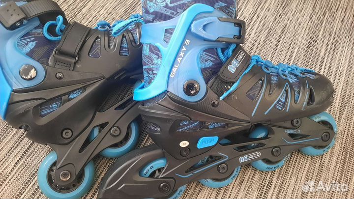 Роликовые коньки детские раздвижные 32-35