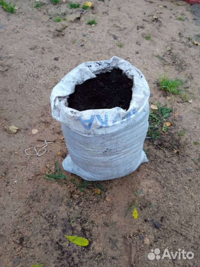 Навоз коровий перегной в мешках