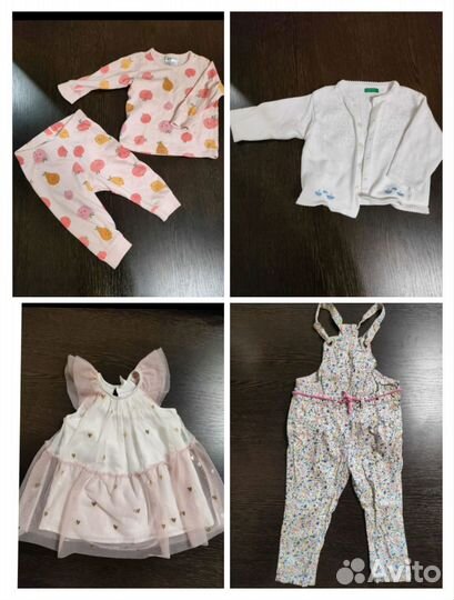 Брендовая одежда для девочки 68-86