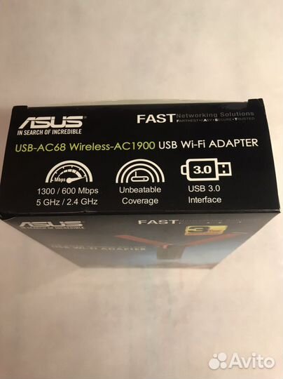 Wi-Fi адаптер asvs USB - AC68