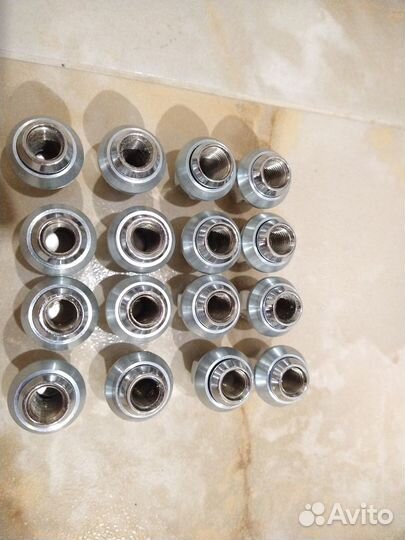 Колесные гайки 12х1.5х34 Вектор 801445PCD 16штFord