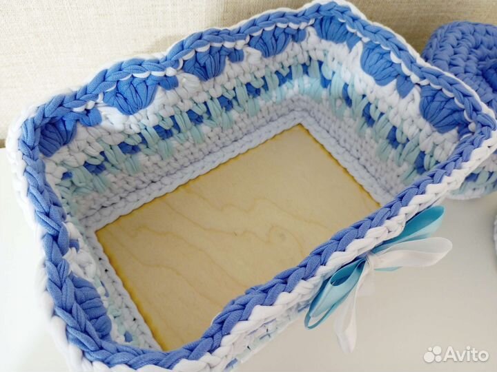 Подарок для новорожденных набор корзинок