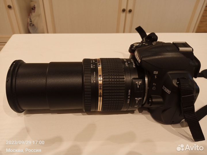 Зеркальный фотоаппарат Nikon D-3000