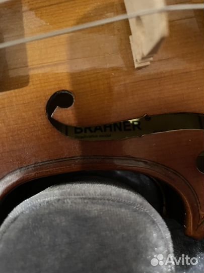 Скрипка 1/2 полный комплект +мостик