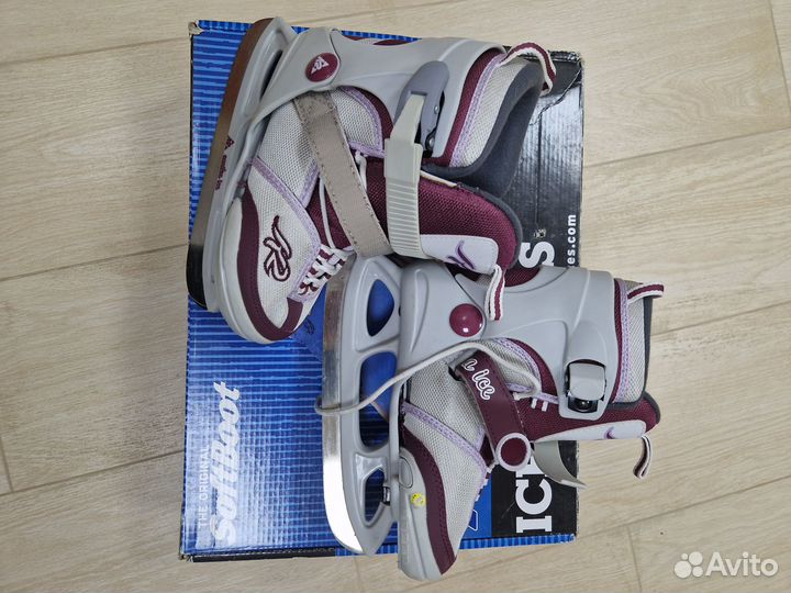 Коньки ледовые детские К 2