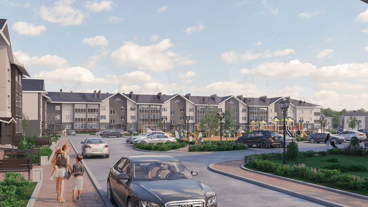 2-к. квартира, 56,5 м², 2/3 эт.