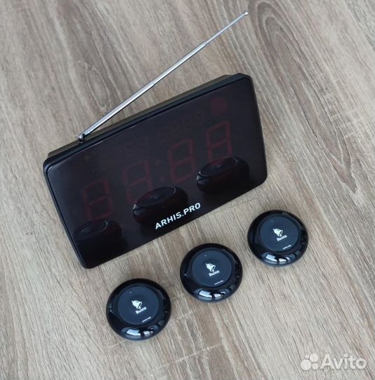 Кнопка вызова официанта, табло вызова - комплект