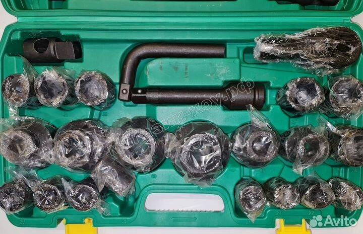 Набор головок 3/4, для техники, 26 элементов
