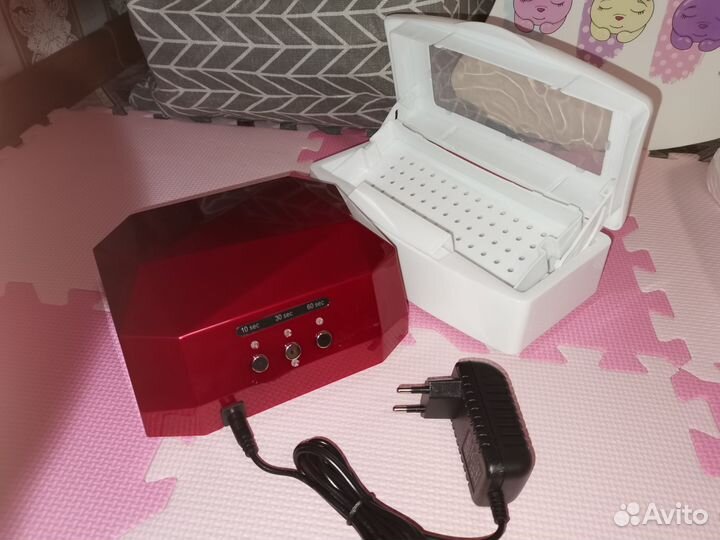 Уф лампа для ногтей (новая) и стерилизатор