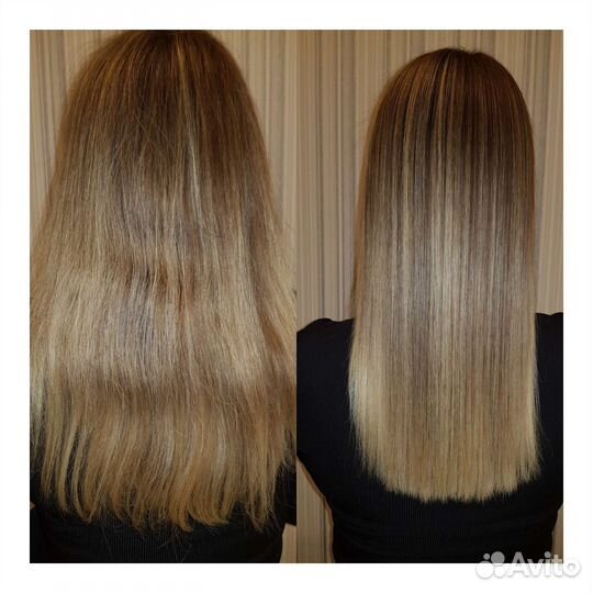 Кератиновое выпрямление