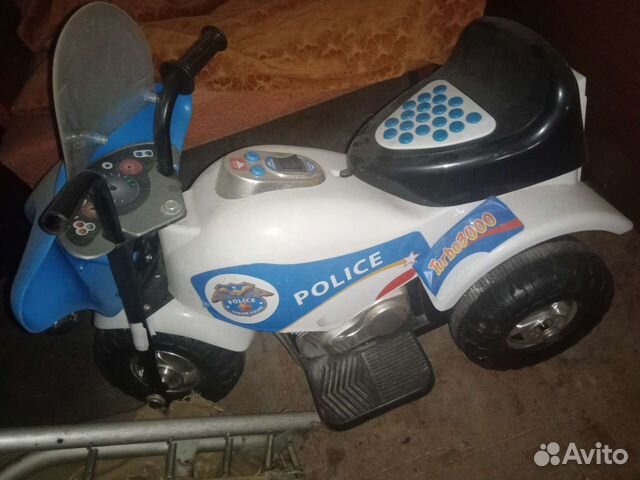 Детский мотоцикл на аккумуляторе