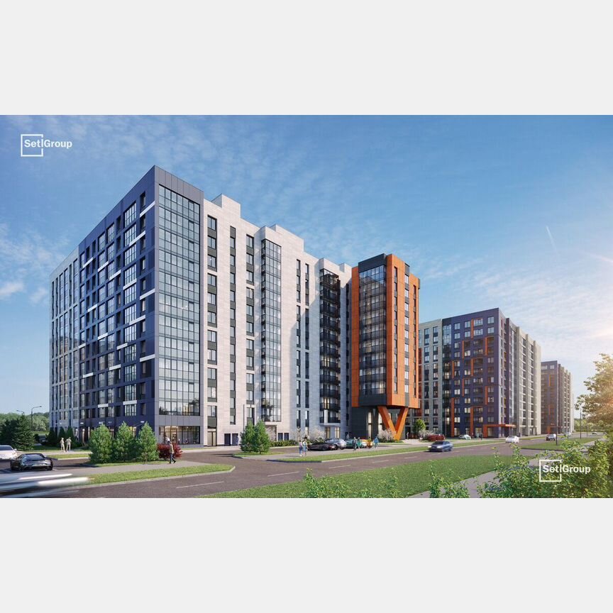 Квартира-студия, 24,1 м², 3/12 эт.