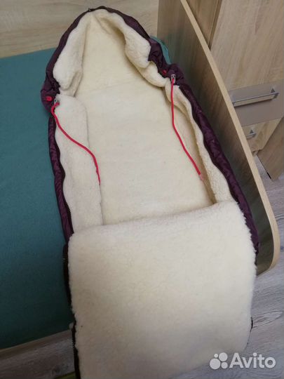 Зимний конверт в коляску