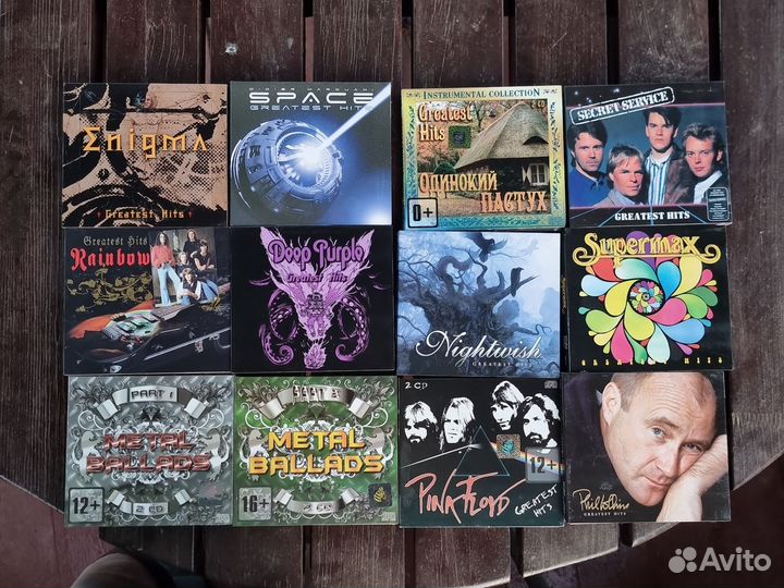 Музыкальные cd диски фирменные