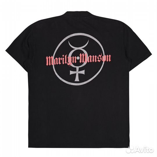 Редкая винтажная футболка Marilyn Manson 2000 года