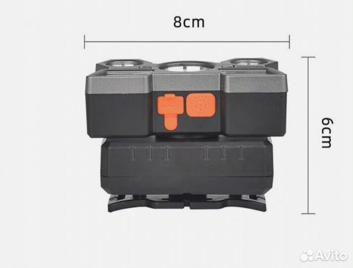 Налобный фонарь аккумуляторный