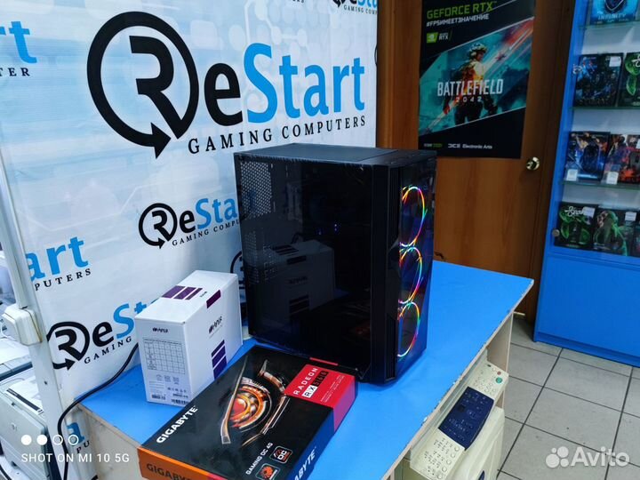 Современный игровой(8 ядер RX570 8gb DDR4 16gb)