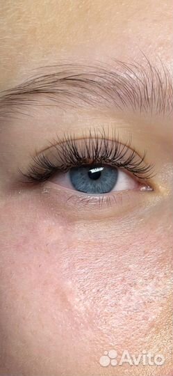 Наращивание ресниц модель