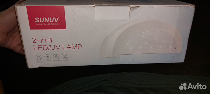 Лампа маникюрная Sunuv 2-in-1 Led/ uv lamp