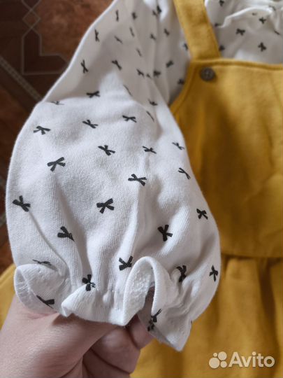 Платье на девочку 86