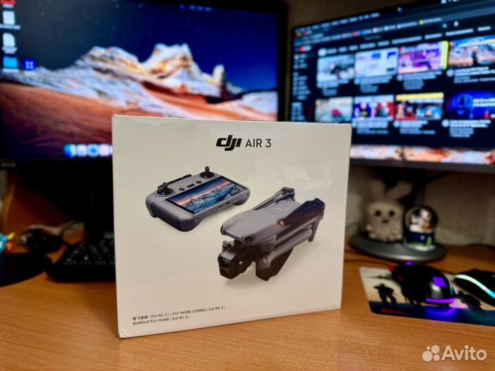 Dji Air 3 fly more combo RC-2 / Air 3 (DJI RC-N2)