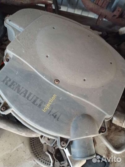 Renault logan фаза 1 1.4 корпус воздушного фильтра