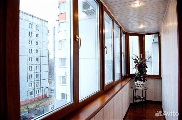 Остекление балконов и лоджий