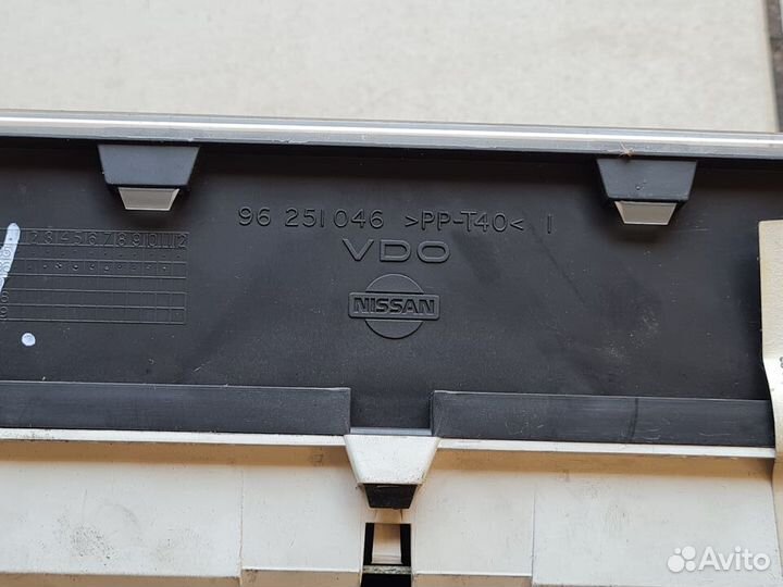Щиток приборов nissan primera p11